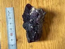 Deep purple fluorite for sale  LONDON