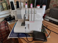 Singer overlocker machine for sale  HARLOW