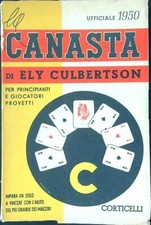 Canasta culbertson ely usato  Italia