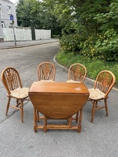 Priory table chairs for sale  LLANELLI