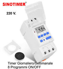 Timer temporizzatore 220v.prog usato  Lendinara