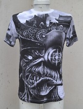 Camisa Iron Maiden The Future Past All Over White Mercado Licenciado SRSX MXV, usado comprar usado  Enviando para Brazil