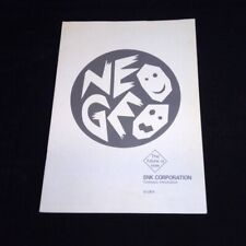 Neo Geo AES MVS CD SNK Corp Folheto de informações da empresa + catálogos macios de jogos comprar usado  Enviando para Brazil