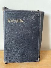 Vintage black leather for sale  CHELTENHAM