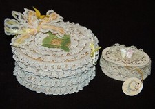 Vintage lace trinket for sale  Lancaster