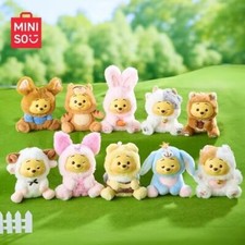 MINISO Winnie The Pooh Fiesta Traviesa Peluche Vinilo Juguete Caja Ciega Figura Confirmada segunda mano  Embacar hacia Mexico