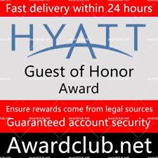 Hyatt Hotel Guest of Honor GOH válido hasta el 28/02/2026 Hyatt Globalist Privilege segunda mano  Embacar hacia Argentina