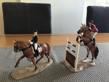 Schleich dressurreiterin pferd gebraucht kaufen  Hamburg