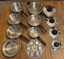 Usado, Conjunto de panelas para artesanato de cozinha 5 dobras comprar usado  Enviando para Brazil