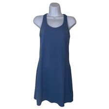 Vestido atlético Athleta On My Way desempenho corrida esporte casual azul tamanho P comprar usado  Enviando para Brazil