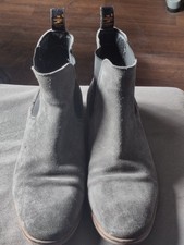 Superdry grey suede for sale  CHESTER