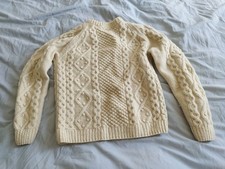 Cream pure wool for sale  TRING