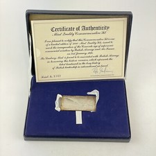 Cased solid sterling for sale  ROYSTON