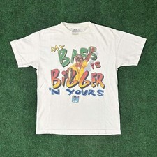 Camiseta Vintage My Bass Is Large comprar usado  Enviando para Brazil