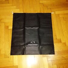 nova bolsa de pó ARMANI extra grande preta com cordão, bolsa tote, A/X Armani Exchange, GG, usado comprar usado  Enviando para Brazil