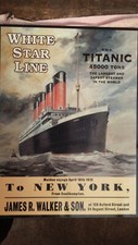 Titanic white star for sale  MELTON MOWBRAY