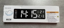 Wanduhr digital wecker gebraucht kaufen  Karben