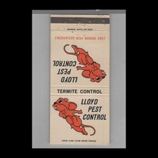 Matchbook cover lloyd for sale  Raymond