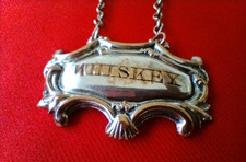 Vintage decanter label for sale  UK