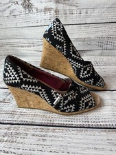 Toms cork wedges for sale  Owingsville
