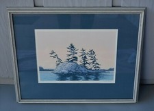 Signed serigraph print for sale  Sedona