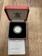 1998 silver proof for sale  MARKET RASEN