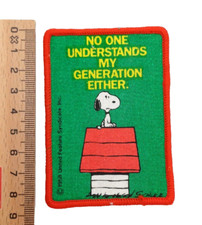 Snoopy patch toppa usato  Caravaggio