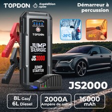 Topdon js2000 12v d'occasion  Saint-Ouen-l'Aumône