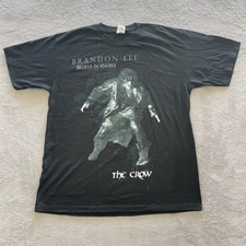 Camiseta masculina Brandon Lee GG The Crow Believe In Angels 2009 comprar usado  Enviando para Brazil