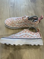Pink white checkered for sale  UK