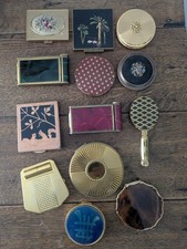 Lot poudrier ancien d'occasion  Villeneuve-d'Ascq-