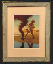 Maxfield Parrish “Fisherman & Genie” Orig Illust From 1st Ed 1909 Arabian Nights comprar usado  Enviando para Brazil