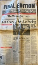 Final edition washington for sale  Wading River