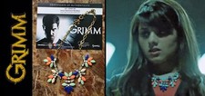 GRIMM (Tv): Aparna Brielle/Jenny Screen Noszony Duży kolorowy naszyjnik z COA Studio na sprzedaż  Wysyłka do Poland