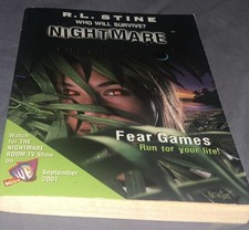The Nightmare Room: Thrillogy 1 - Fear Games por R L. Stine (Paperback, 2001) Muito bom estado comprar usado  Enviando para Brazil