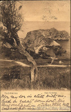 Usado, Cartão postal vintage Itália Taormina Capo S. Andrea comprar usado  Enviando para Brazil