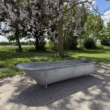 Alte liegebadewanne zinkwanne gebraucht kaufen  Barby