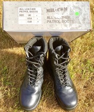 Black leather boots for sale  NORTHAMPTON