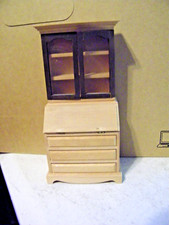 Usado, Armário de recepção vintage para casa de bonecas Secretária Hutch drop 1:12 comprar usado  Enviando para Brazil