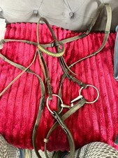 Brown leather bridle for sale  MAIDSTONE