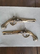 Pair lombard brass for sale  LEEK
