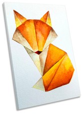 Fox watercolour print for sale  UK