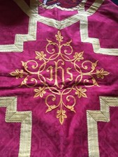 Chasuble priest cross d'occasion  Expédié en Belgium