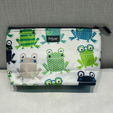 trinta e uma bolsa térmica isolada sapos pequena bolsa com zíper branca verde azul comprar usado  Enviando para Brazil