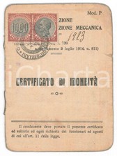 1919 torino patente usato  Milano