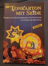 Tonkarton seidenmalerei weihna gebraucht kaufen  Steinbergkirche