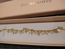Diamonique bezel droplet for sale  WORTHING