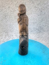 Wooden religious statue d'occasion  Expédié en Belgium