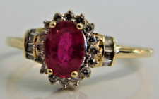Vintage ruby diamond for sale  LOWESTOFT