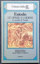Esiodo. opere giorni. usato  Bologna